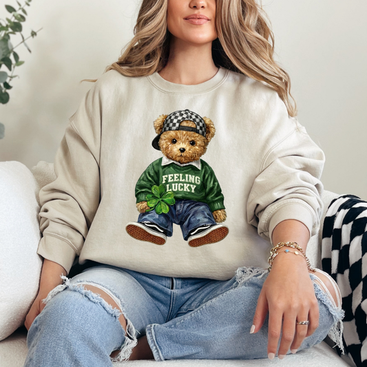 Feeling Lucky Graphic Sweatshirt