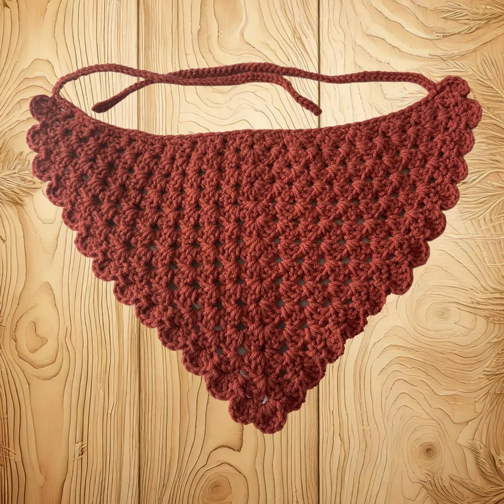 Handcrafted Crochet Bandana