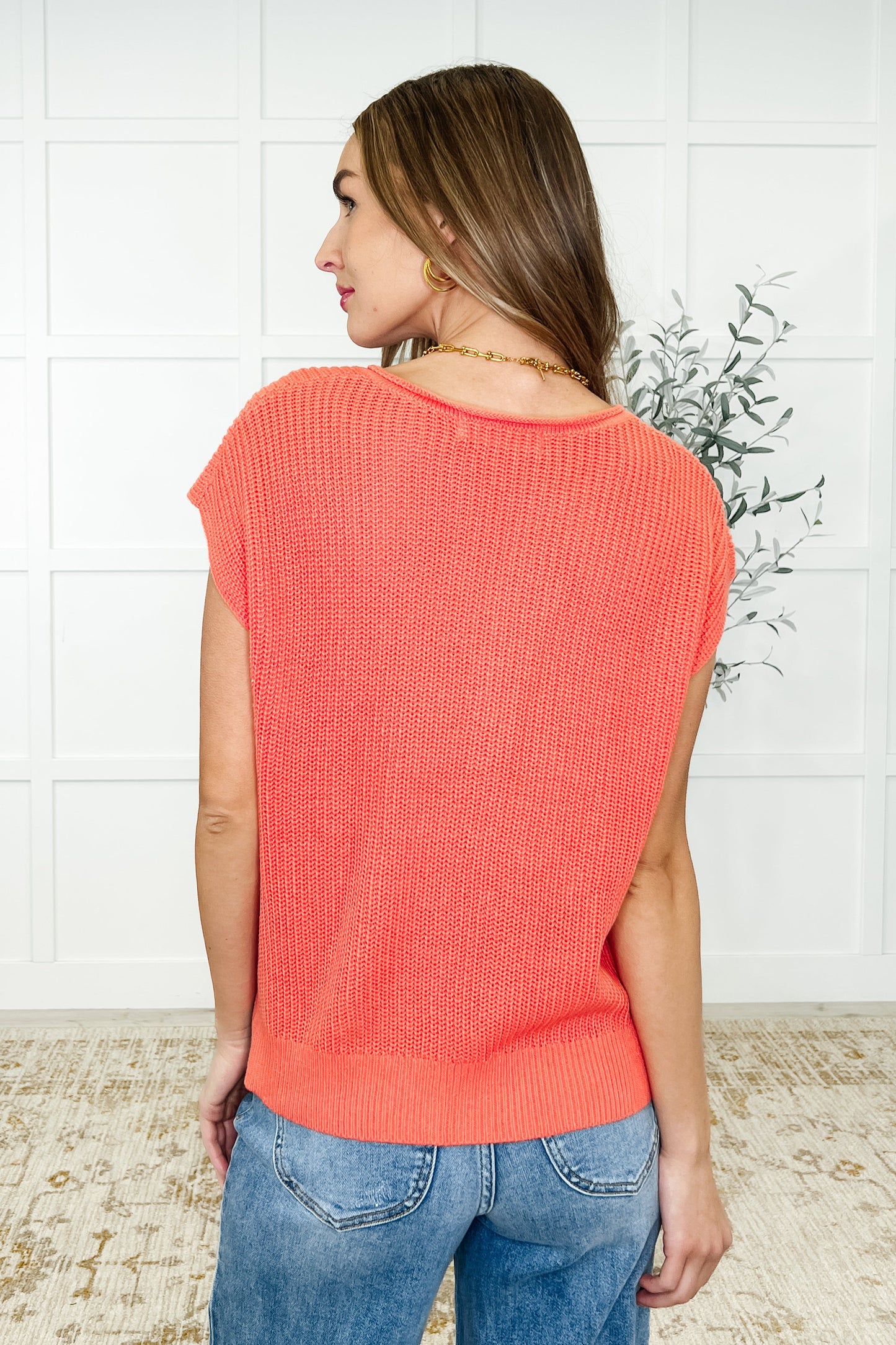 All Things Considered Sleeveless Knit Top