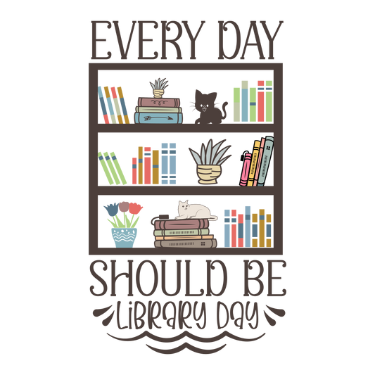 Library Day | Build Your Own Shirt