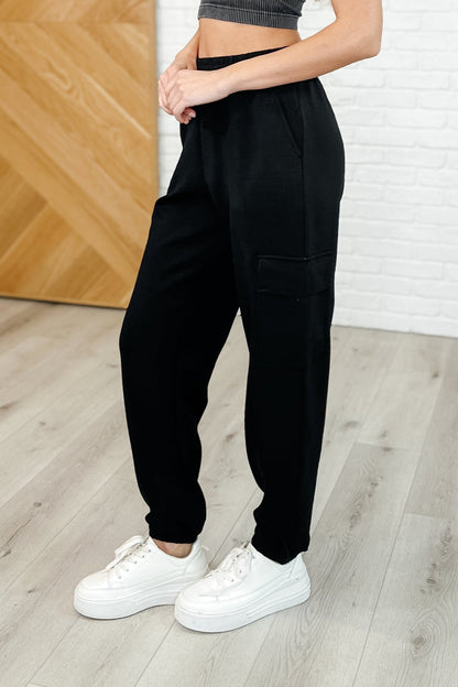 Jog and Snog Joggers in Black