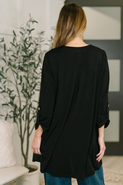 Lizzy Cardigan in Black