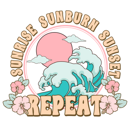 Sunrise, Sunburn, Sunset | Build Your Own Shirt