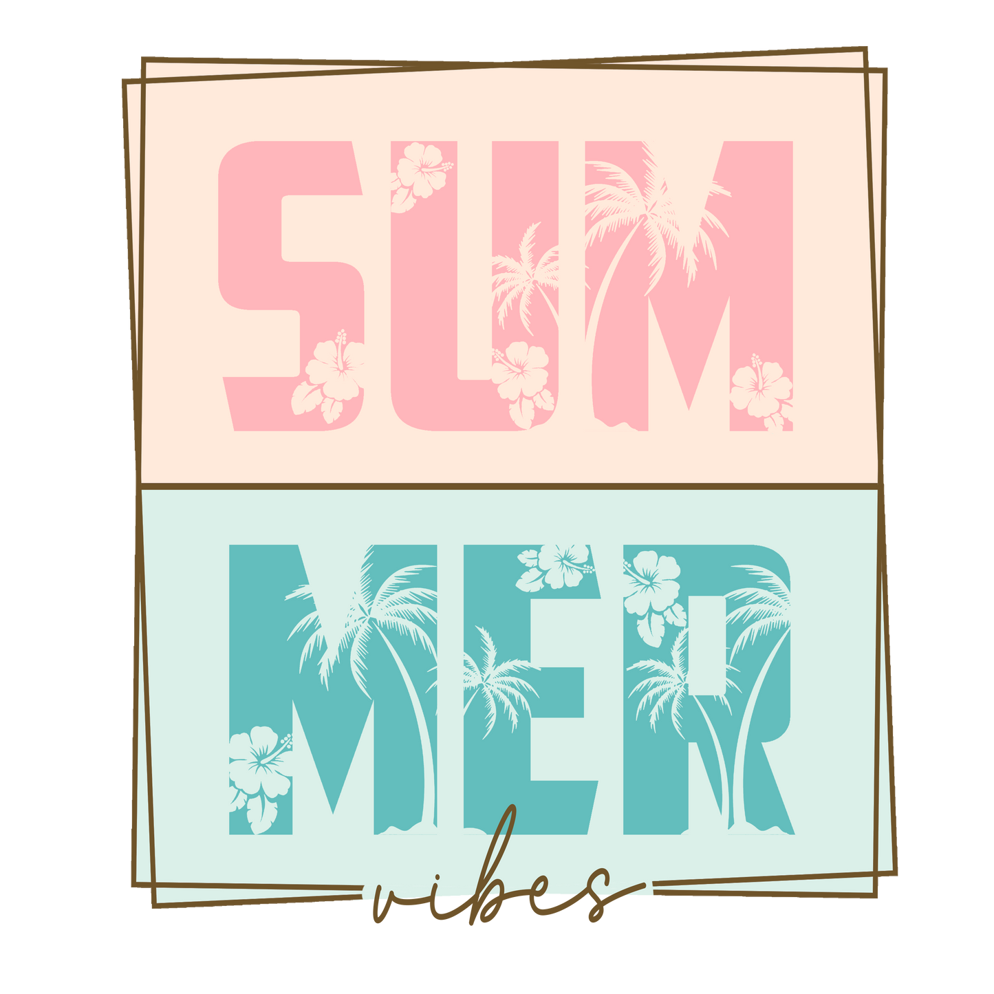 Summer Vibes | Build Your Own Shirt