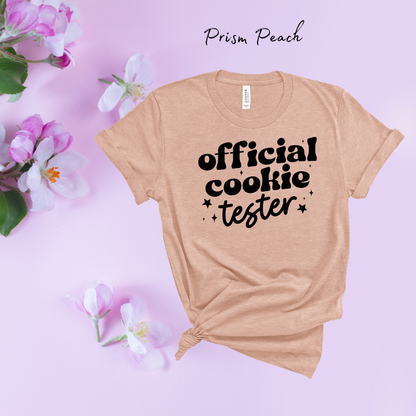 Official Cookie Tester  | Build Your Own Shirt