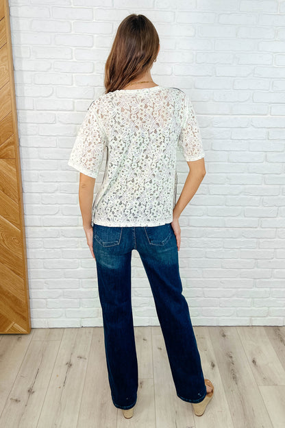 Where'd You Get That V-Neck Top in Asparagus Green