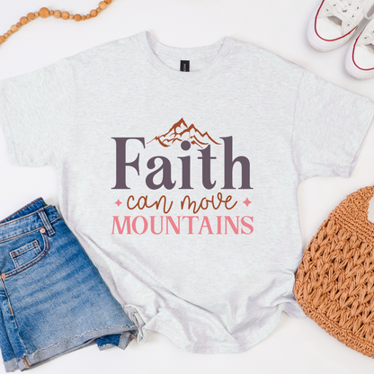 Can Move Mountains Graphic Tee and Sweatshirt